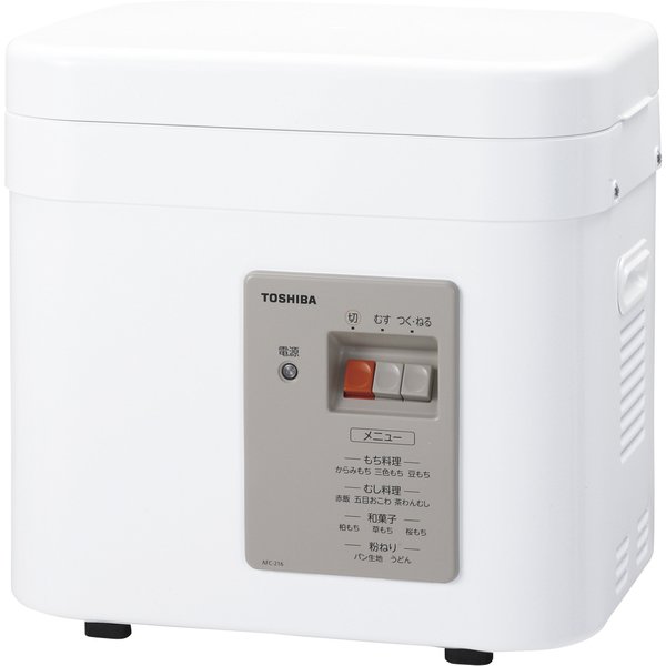 【メーカー在庫限り】 東芝(TOSHIBA) AFC-216(W) もちつき機 もち1升~2升 グランホワイト 4904550965979