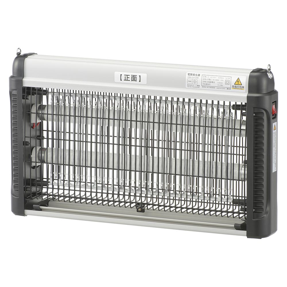 殺虫器　パナソニック　YF22876K GPL 屋内用電撃殺虫器 楽天市場】パナソニック 電撃殺虫器 屋外用 FL20W×2灯 ホワイト