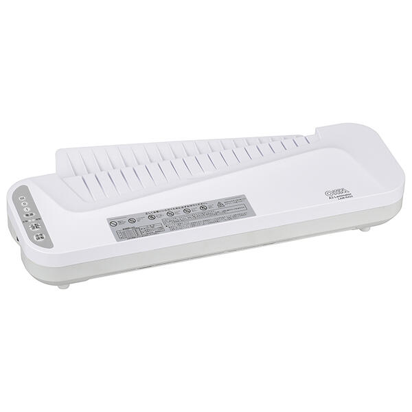 【メーカー在庫限り】 00-5652 オーム電機 パーソナルラミネーター（４本ローラー/A3タイプ/ホワイト） LAM-R432 4971275056527