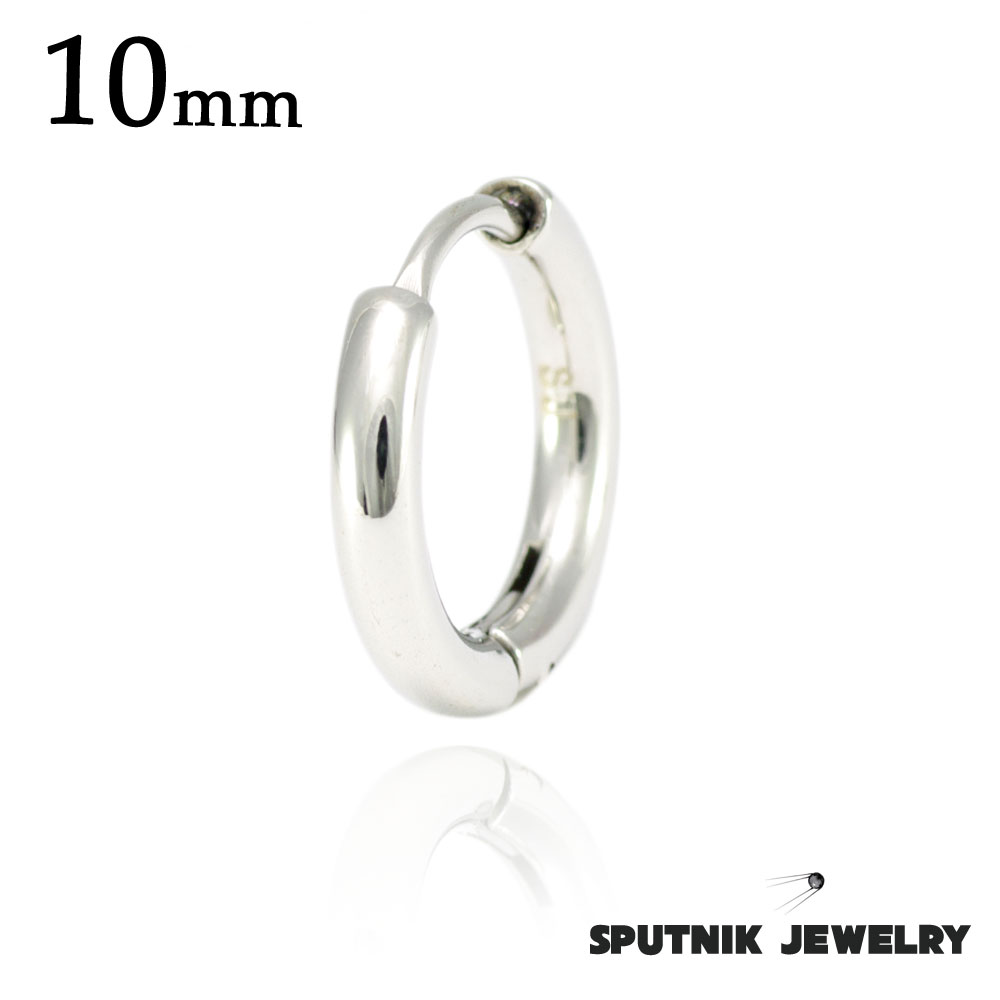 フープピアス 天然石 低アレルギー素材 ステンレス316L 楽天市場】金属アレルギー対応 12mm フープ ピアス 1個 18G