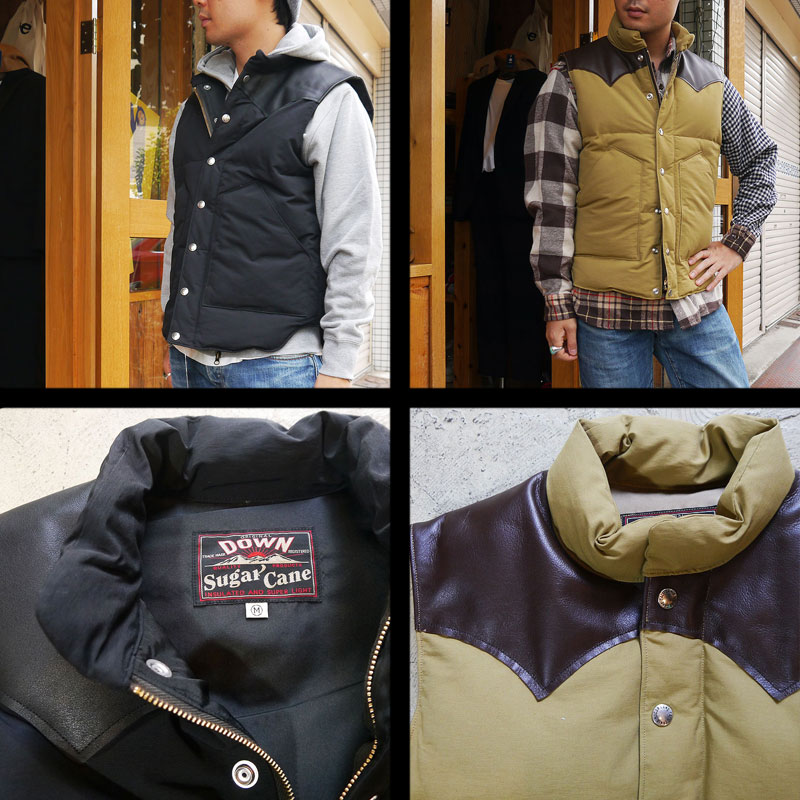 楽天市場 Sugar Cane ダウンベスト シュガーケーン ヨークダウンベスト メンズ ベスト アウター アウトドア ベスト レザー 黒 ブラック ベージュ 東洋 東洋エンタープライズ Sc アメカジ コーデ 世田谷ベース Squeeze Coconuts