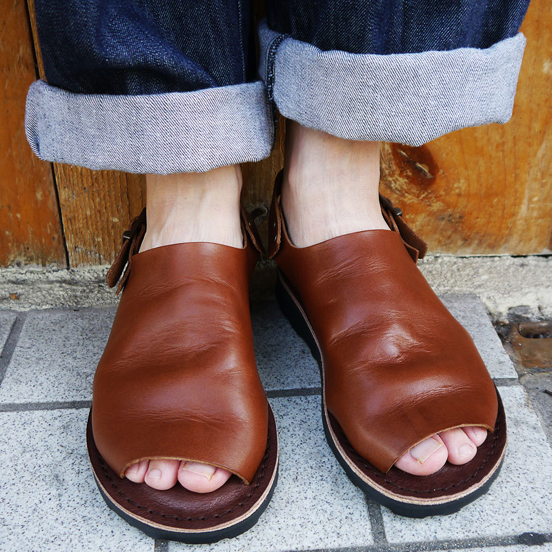 Materi レザーサンダル メンズ 栃木レザー サンダル レザー 革サンダル ビブラムソール グルカサンダル レザーシューズ ストラップサンダル 革靴 厚底 かわいい 人気 服 世田谷ベース Massage Mit Herz De