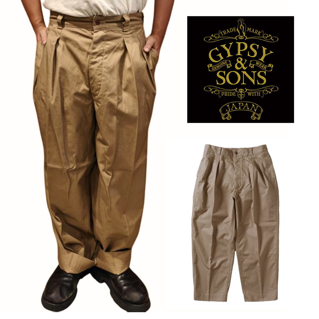 ジプシーアンドサンズ　M52 FRENCH CHINO 楽天市場】【 再入荷 】GYPSY＆SONSジプシーアンドサンズM52