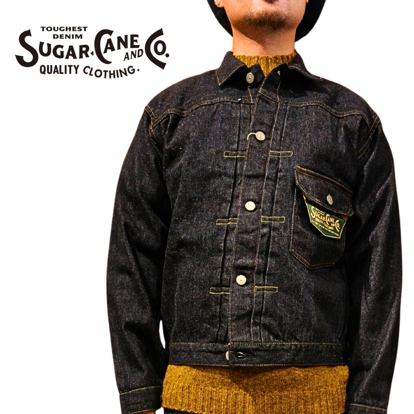 楽天市場】SUGARCANE 1st DENIM JACKET size：L シュガーケーン