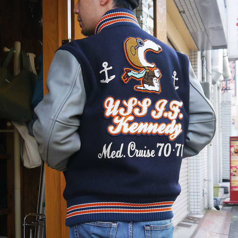 スタジャン バズリクソンズ ホワイツビル メンズ Whitesville Buzz Rickson S スタジアムジャンパー アワードジャケット アウター レザー 東洋 東洋エンタープライズ Wv アメカジ コーデ 世田谷ベース Fitzfishponds Com