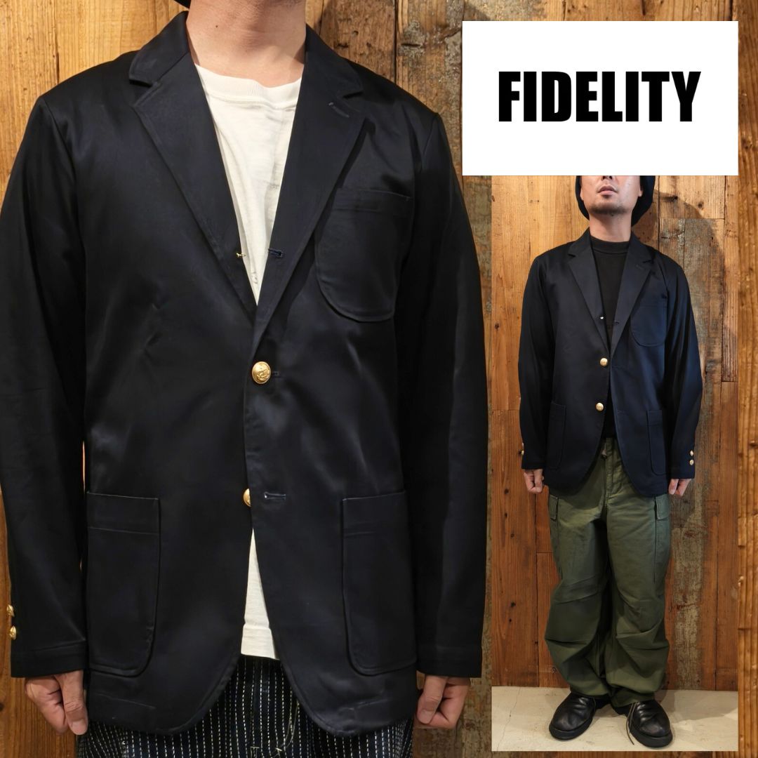 楽天市場】FIDELITY ブレザー 紺ブレ フィデリティ 金ボタン