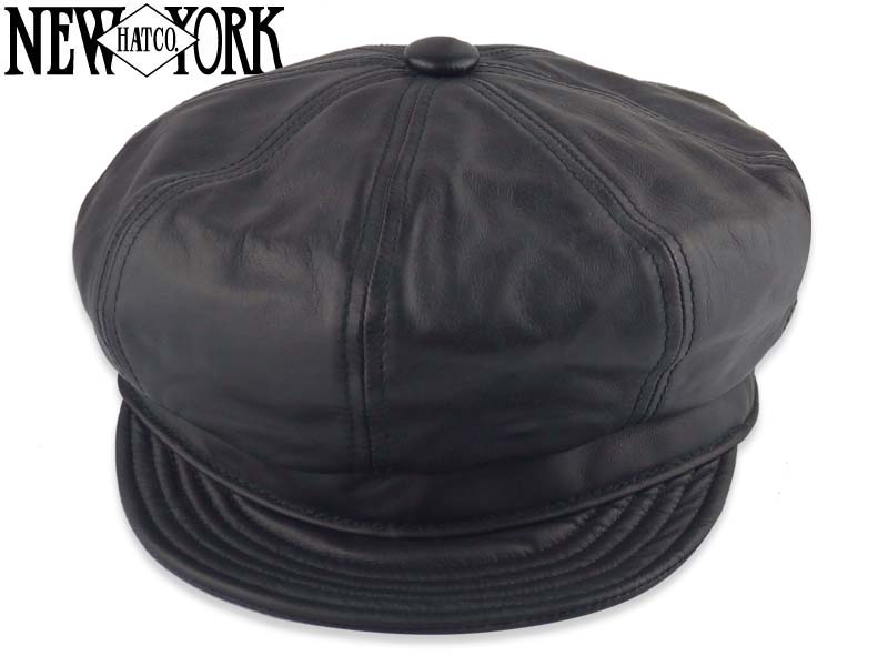 USA製ニューヨークハット新品Canvas Big Appleコットン大ぶり黒 NEW YORK HAT ニューヨークハット オーバーサイズキャンバス