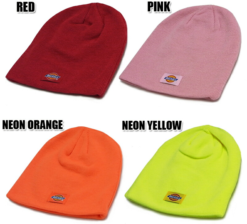 dickies beanie pink