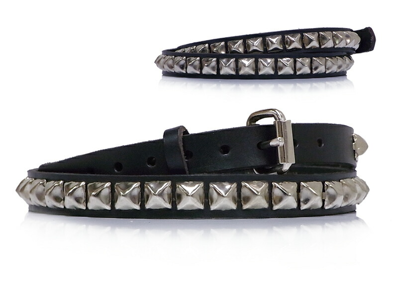 楽天市場】BRACKNEY LEATHER WORKS BLW 2PYRAMID STUD LEATHER