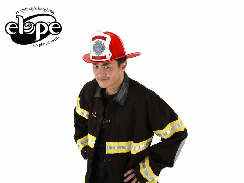 ☆ELOPE【イロープ】Fire Chief Red 消防士 ファイヤーマン 14287 帽子[コスチューム コスプレ 誕生日 イベント お祝い 宴会 衣装 子供]イースター　10P26Mar16画像