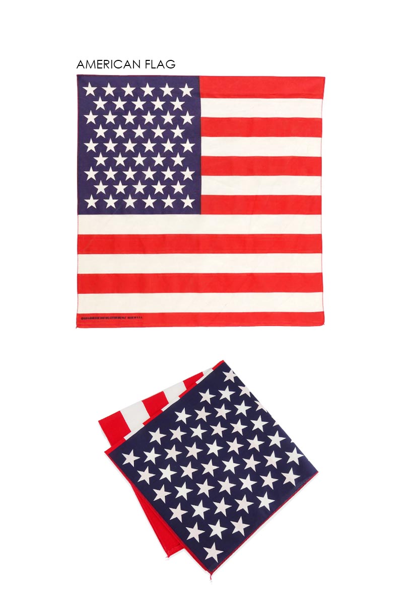 高品質 Hav A Hank Patrioticflags Bandana American Fg アメリカ国旗 バンダナ ハンカチ スターアンドストライプス Qdtek Vn