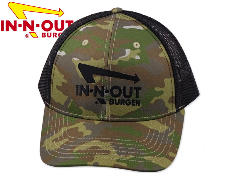 楽天市場】IN-N-OUT-BURGER TWILL STRETCH HAT インアウト
