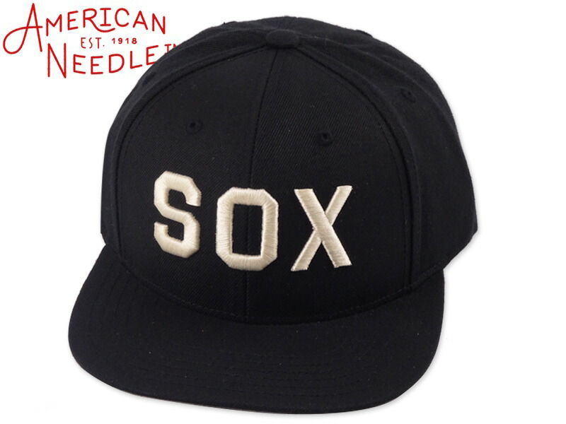 AMERICAN NEEDLE アメリカンニードル 400SERIES BALTIMORE BLACK SOX BLACK ボルチモア ブラック ソックス ブラック 22696 [メンズ レディース]