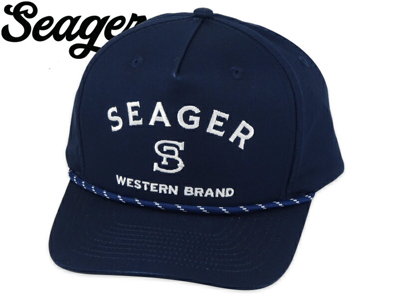 SEAGER シーガー BRANDED SNAPBACK NAVY ブランデッド スナップバックキャップ ネイビー 22292[カルフォルニ スナップバック] 4,899円