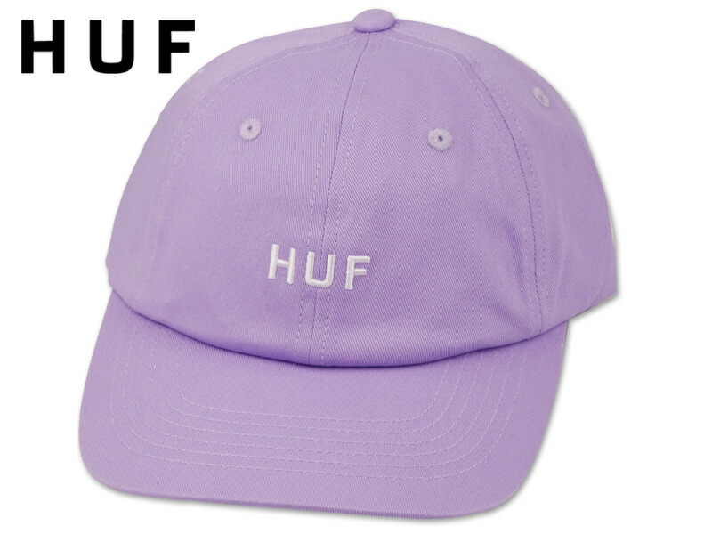 HUF ハフ SET OG CV 6 PANEL CAP DUSTY PURPLE 6パネルキャップ ダスティーパープル 22273 [スケボー スケートボード メンズ レディース]
