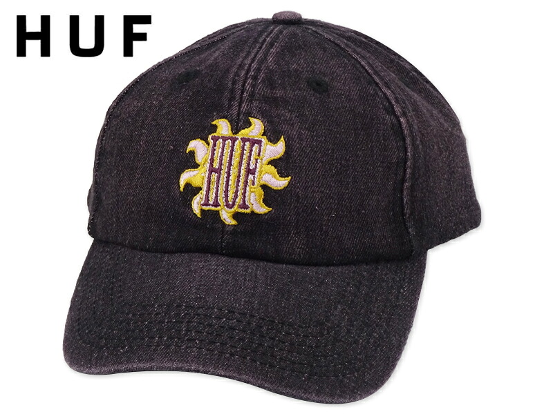 HUF ハフ APOLLO DENIM 6 PANEL CV CAP DUST PURPLE デニムキャップ ダストパープル 22618[メンズ レディース]