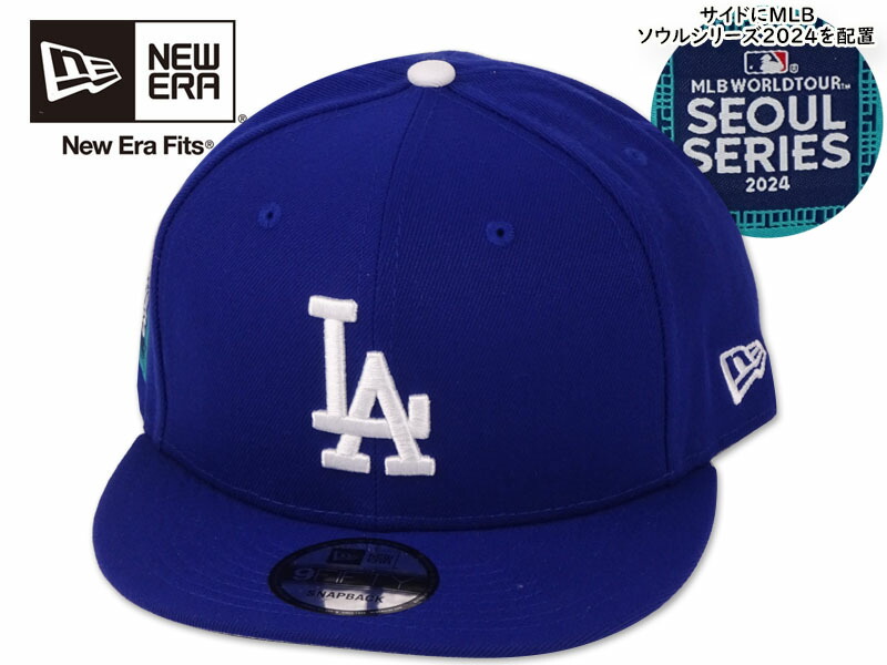NEWERA ニューエラ 9FIFTY LOS ANGELES DODGERS 950 MLB SEOUL SERIES ROYAL/WHITE ロスエンゼルス ドジャース ソウルシリーズ ロイヤル/ホワイト 21742 [メジャーリーグ 大リーグ MAJORLEAGUE メンズ レディース]