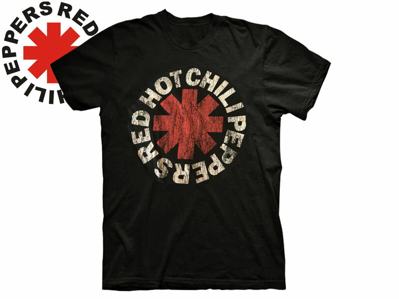 red hot chili peppers ロゴTシャツ　バンドT レッチリ red hot chili peppers Tシャツ バンドT レッチリ - メルカリ