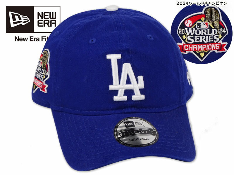 NEWERA ニューエラ 9TWENTY LOS ANGELES DODGERS 2024 WORLD SERIES CHAMPION CAP ROYAL ロスエンゼルス ドジャース ワールドシリーズ チャンピオン2024 ロイヤル 22052 [WS24 メジャーリーグ 大リーグ MAJORLEAGUE 大谷翔平]