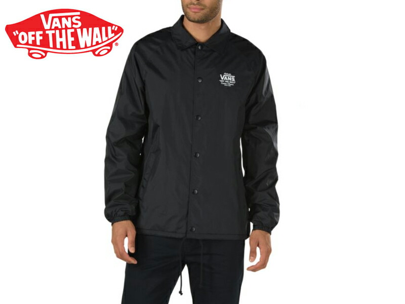 vans black jacket mens