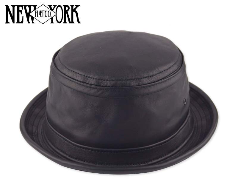 ☆NEWYORKHAT【ニューヨークハット】#9246 LAMBSKIN STINGY BLACK ラムスキン スティンギー ブラック 18547 20597|ストリーム