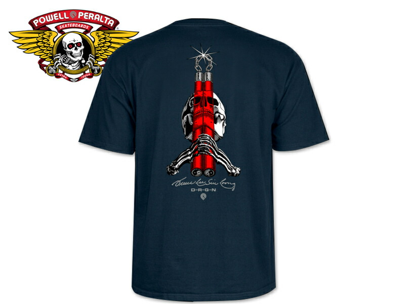 楽天市場】POWELL PERALTA パウエル SKULL & NUNCHUCKS BRUCE