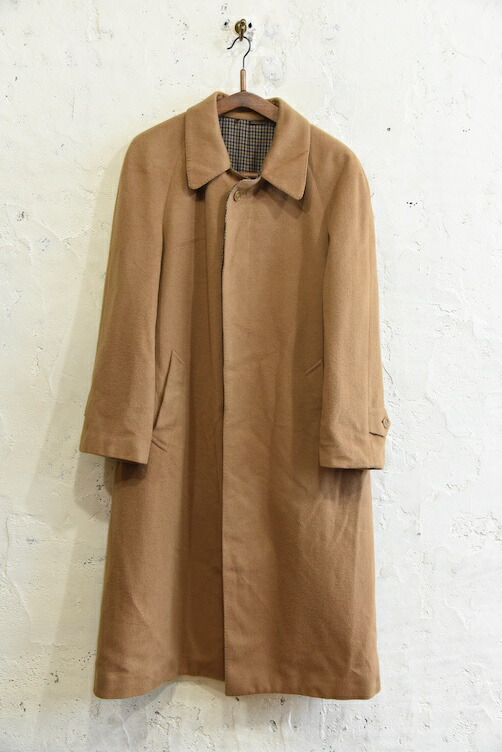 1970's イタリア製 ウール ステンカラーコート【中古】|SQUAT USED CLOTHING STORE