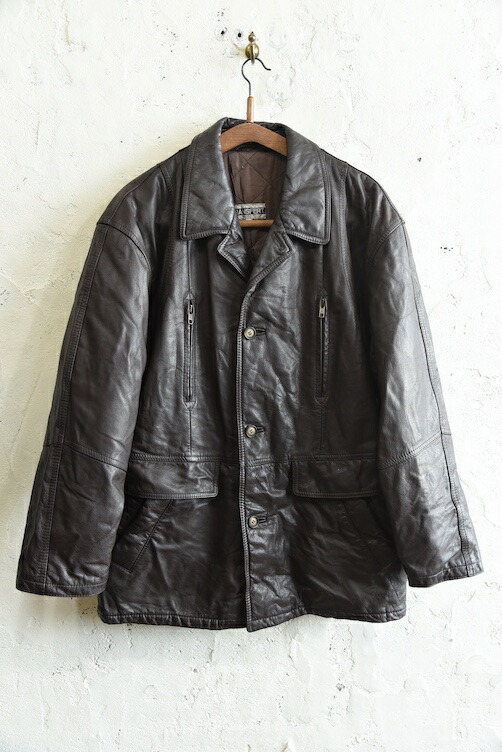 希少✨ペレペレ×マークブキャナン【M】レザージャケット パーカー スタッズ レア】 PELLE PELLE ゴールドスタッズ レザーパーカー M 黒