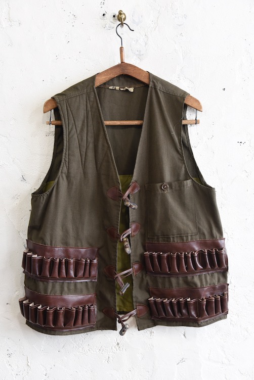 美品‼️フィルソン/FILSON ハンティングゲームベスト‼️オイル加工‼️USA FILSON / Oiled Cotton Hunting Vest (フィルソン ゲームバッグ