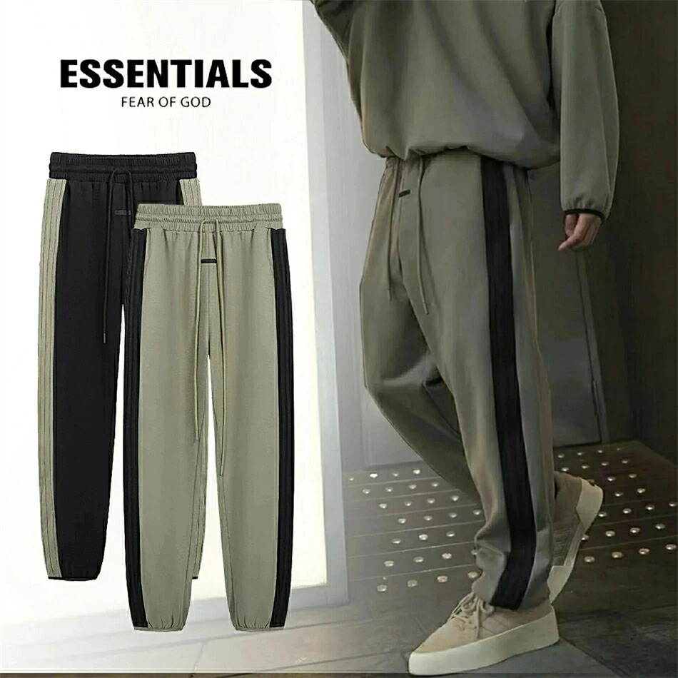 ESSENTIALS エッセンシャルズ プルオーバー 長ズボン スウェットパンツ 引っ切り無い裏起毛 メンズ レディース ユニ一発やる エッセンシャルズ 朦々たる 春夏 秋冬 最新 男女兼用 [並行輸入品]