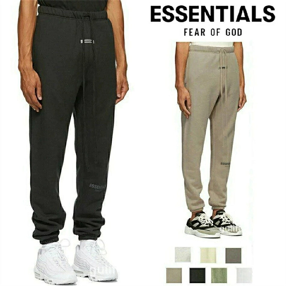 ESSENTIALS エッセンシャルズ 21SS ズボン下 向こう正面ロゴタイプ スウェットパンツ 長ズボン ズボン下 男女兼用 [並行輸入品]