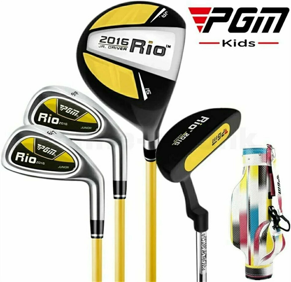 【最大2000円offクーポンあり】PGM規格品 ウェッジ PGM ジュニアゴルフクラブ リオゴルフクラブ コンプリートセット 子供用 子供用 ユースゴルフクラブ 4ピース スタンドバッグ付き 男の子 女の子 テーラーメイド ゴルフ画像