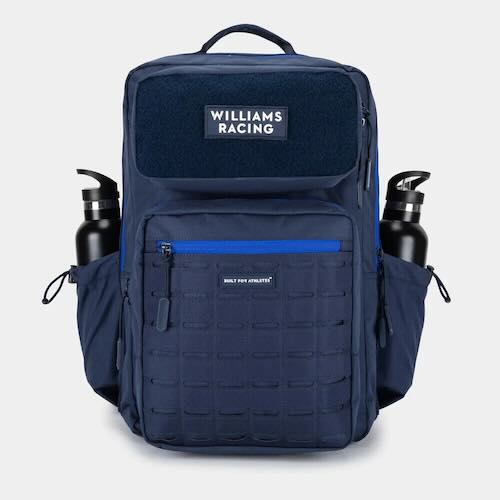 ★貨物輸送無料★Williams Racing Team Backpack Rucksack ウィリャムズ 公式的 うしろ側容器に並べる 背嚢 青色 バッグ-バッグ・小物・ブランド雑貨