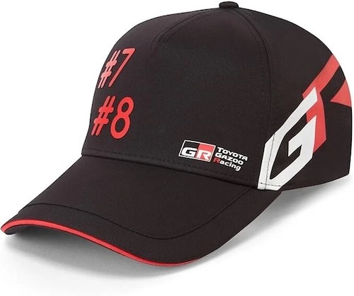★貨物輸送無料★Toyota Gazoo Racing WEC #7 #8 Baseball Cap トヨタ ガズー 野球旗がしら かぶり笠 黒いこと