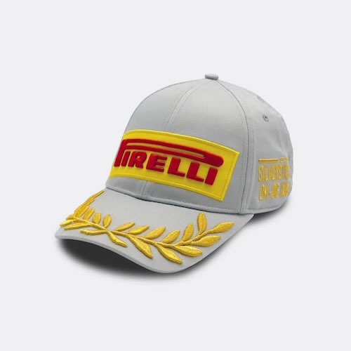 ★送料無料★Pirelli Silverstone GP Podium ピレリ キャップ ベースボールキャップ グレー|SUN RISE BEACH