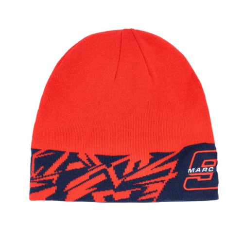 ★送料無料★Marc Marquez Graphic Beanie マルク マルケス オフィシャル ニットキャップ ニット帽 ビーニ レッド｜SUN RISE BEACH 11,011円