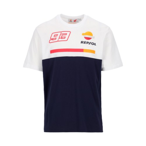 Repsol Honda Dual 93 Marc Marquez T-Shirt レプソル ホンダ 斑点 マルケス 公式的 プルオーバー 半袖