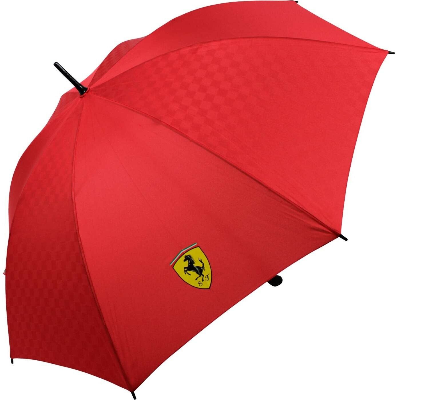 22 新作 送料無料 Scuderia Ferrari Official Large Umbrella Red フェラーリ オフィシャル アンブレラ 傘 Fucoa Cl