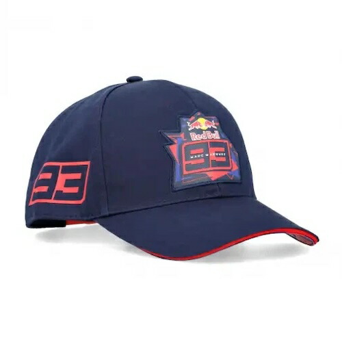 ★貨物輸送無料★Marc Marquez Red Bull Baseball Cap 赤いこと青碧 記号 マルケス 野球旗がしら 鳥打ち帽 米国海軍