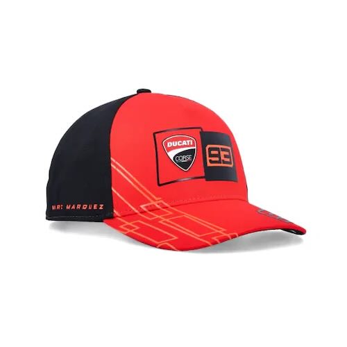 ★貨物輸送無料★Marc Marquez Dual Ducati Baseball Cap 記号 マルケス 野球旗がしら 鳥打ち帽 赤いこと
