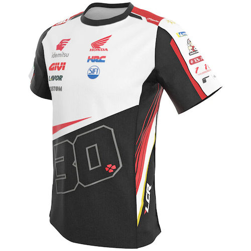 ★送料無料★LCR HONDA Ixon Takaaki Nakagami Team T-SHIRT ホンダ グラフィック Tシャツ 半袖