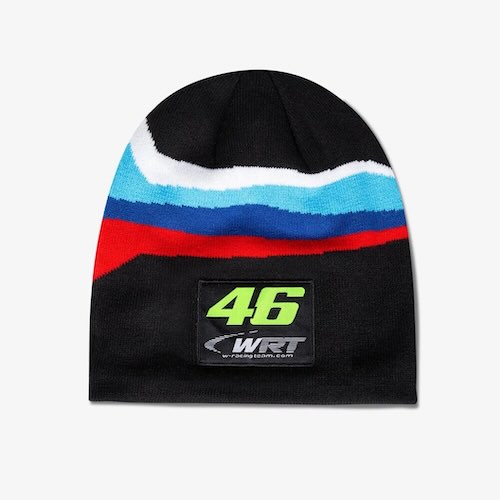 ★送料無料★Valentino Rossi VR46 Monster Energy Racing WRT Le Mans Cuff Beanie Hat バレンティーノ ロッシ モンスター オフィシャル ビーニ ニット帽 ニットキャップ ブラック｜SUN RISE BEACH