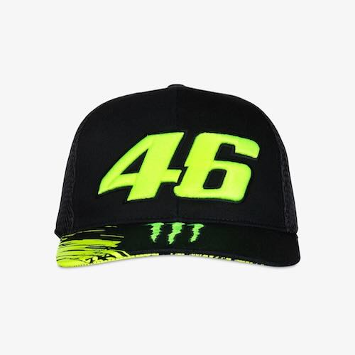 ★貨物輸送無料★VR46 Valentino Rossi WRT Monster Truckers Baseball Cap バレンティーノ ロッシ メッシュ鳥打ち帽 鳥打ち帽 黒いこと