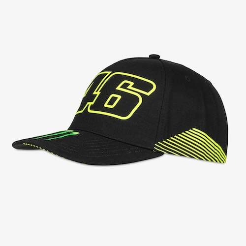 ★送料無料★VR46 Valentino Rossi Monster Baseball Cap バレンティーノ ロッシ モンスターエナジー ベースボールキャップ 帽子 ブラック｜SUN RISE BEACH