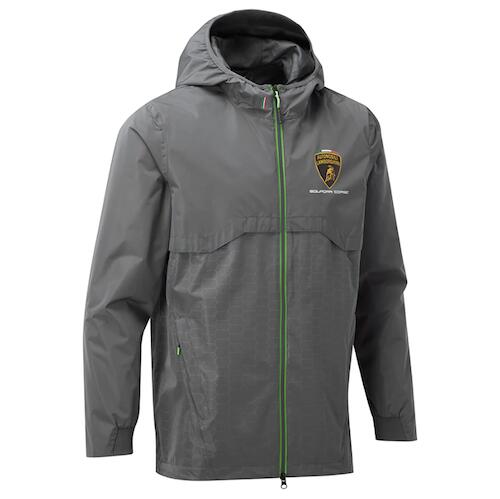★送料無料★Lamborghini Squadra Corse Travel Official Lightweight Rain Jacket ランボルギーニ ライトウェイト レインジャケット アウター｜SUN RISE BEACH