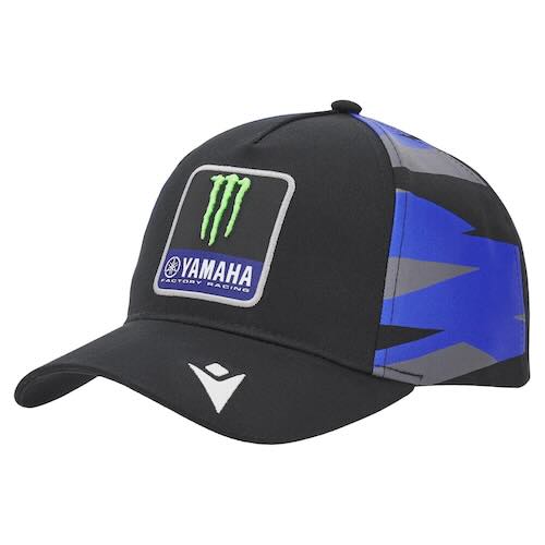 ★送料無料★Yamaha MONSTER ENERGY Black Peaked Baseball Cap ヤマハ モンスターエナジー オフィシャル ベースボール キャップ 帽子 ブラック｜SUN RISE BEACH