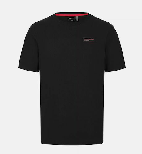 ★貨物輸送無料★Porsche Penske Motorsport Logo Tee ポルシェ ロゴタイプ プルオーバー 半袖 黒いこと