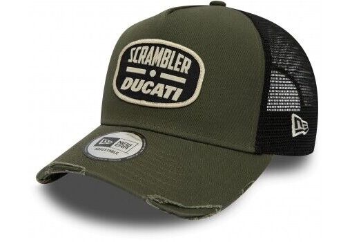 Ducati Scrambler New Era Trucker Cap ドゥカティ メッシュ旗がしら 鳥打ち帽