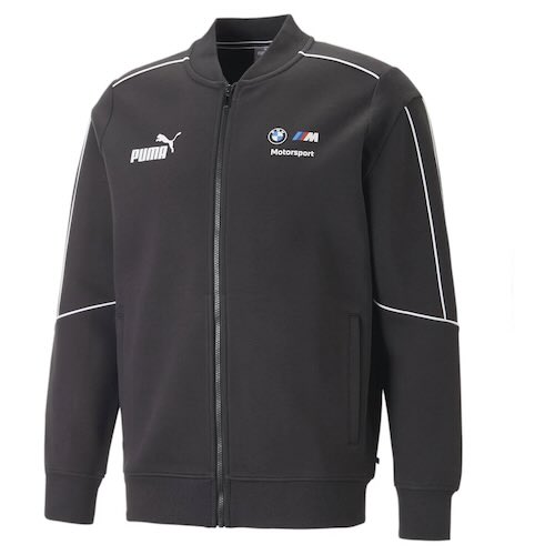 BMW M Motorsport MT7 Sweatshirt スウェット トラックジャケット ジャージ アウター ブラック｜SUN RISE BEACH