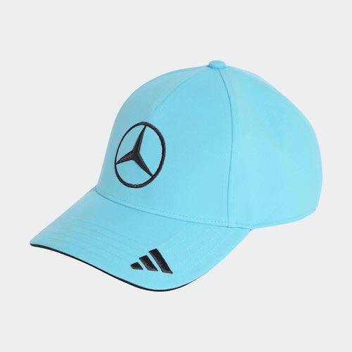 Mercedes AMG Driver Hat Baseball Cap George Russell ベンツ ルイス 旗がしら かぶり笠 ジョージ・ラッセル 青み